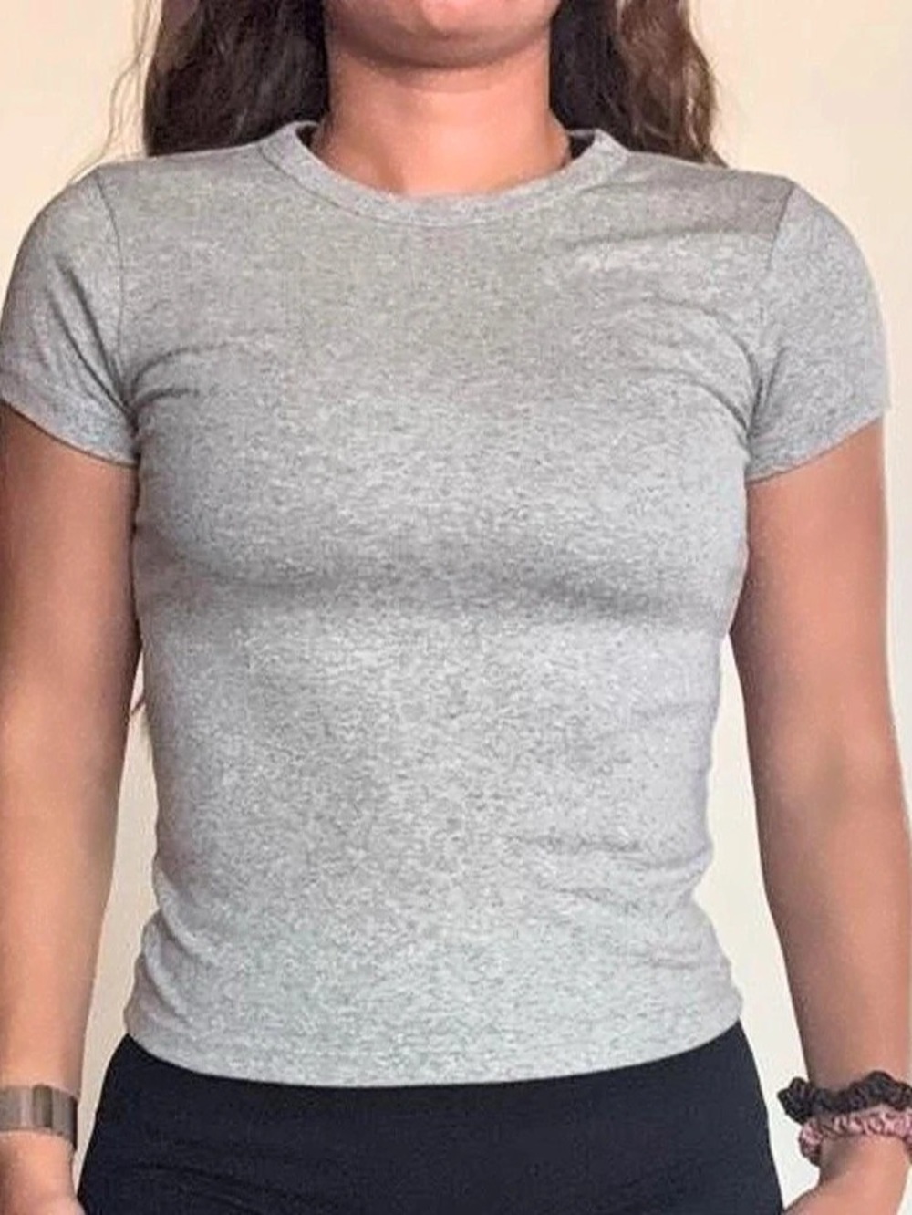 Abound Gray Short Sleeve Tee Like New